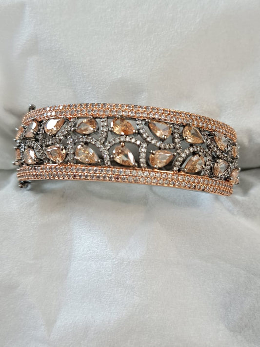Victorian CZ stones bracelet