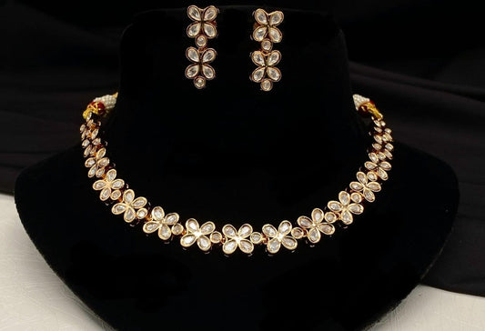Uncut kundan necklace set